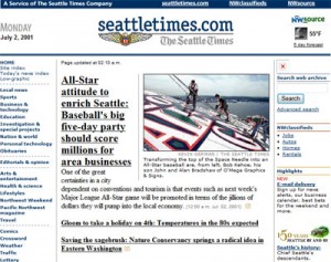 SeattleTimes.com old screenshot 2