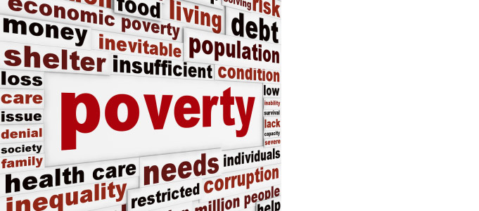 Fixing issues with poverty message