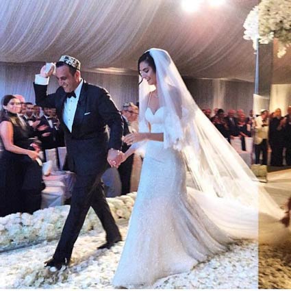 Sam Nazarian Wedding Photo