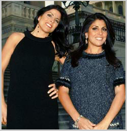 Natalie Khawam With Her Sister Jill Kelly